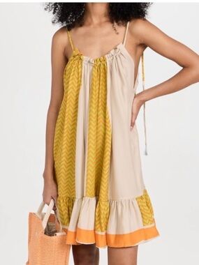 NWT! Natalie Martin Jerusha Silk Mini Dress, Sz S